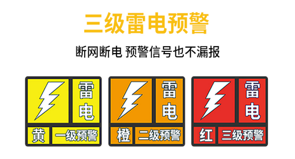 雷电预警系统-雷电预警系统三级雷电预警